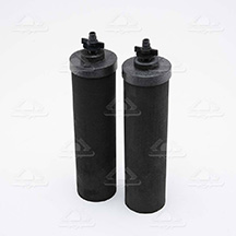 TWO BLACK BERKEY PURIFICATION ELEMENTS