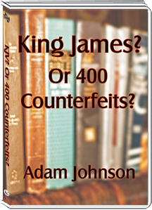 KING JAMES? OR 400 COUNTERFITS? - ADAM JOHNSON