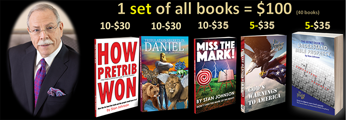 5 BOOK PACKAGE (40 BOOKS TOTAL) - STAN JOHNSON